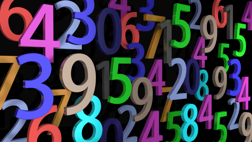 random generated numbers concept