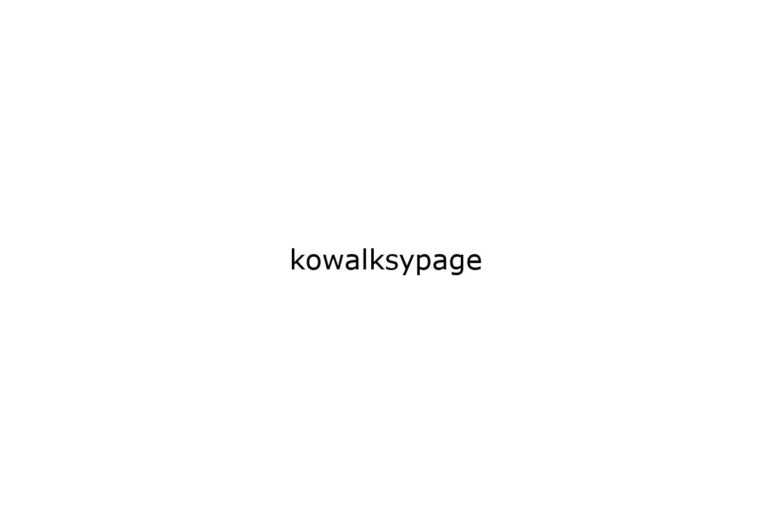 kowalksypage