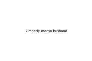 kimberly martin husband