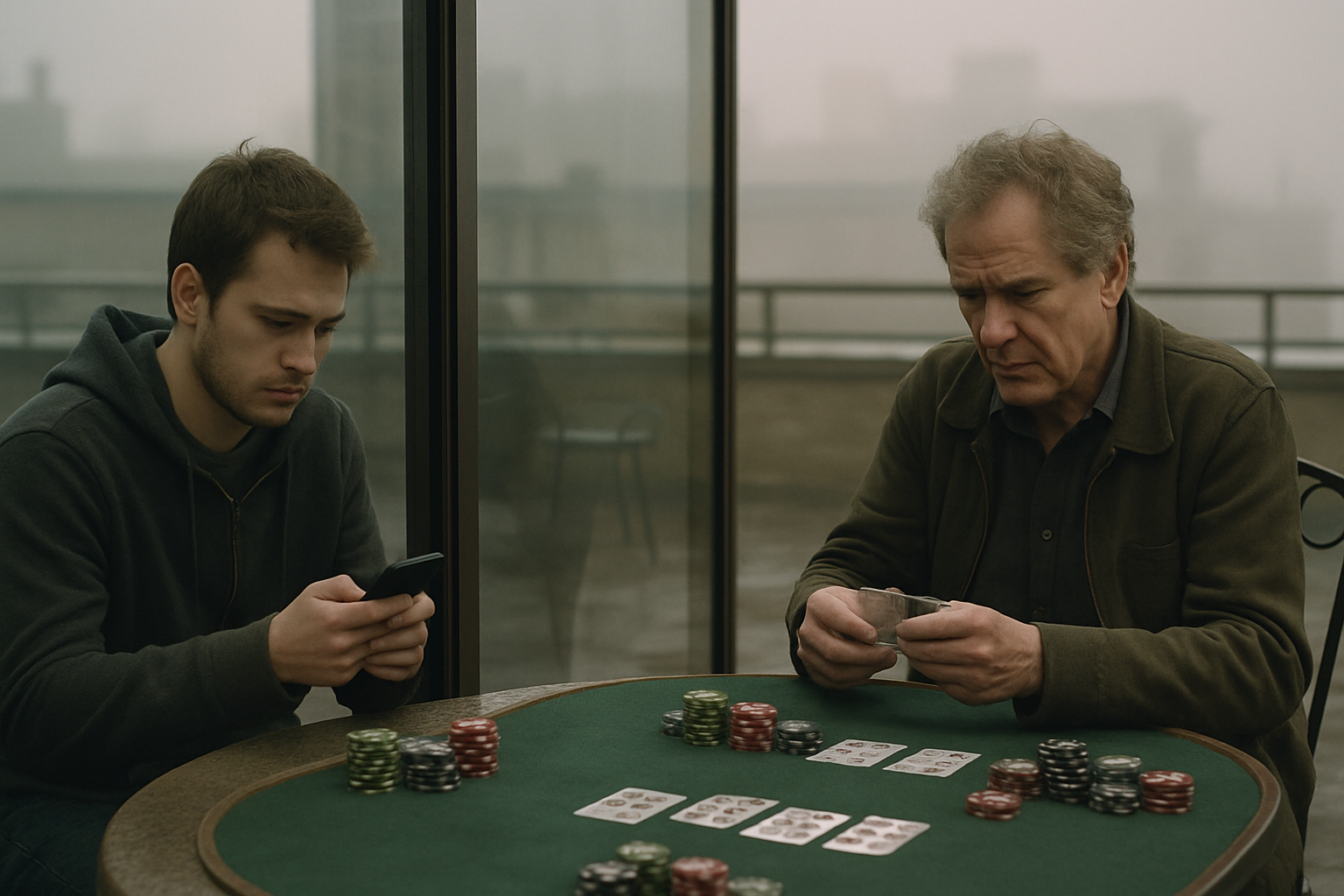 online vs live poker