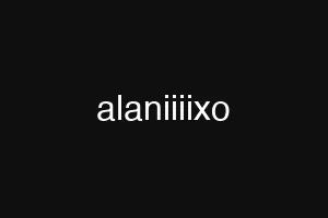 alaniiiixo