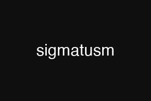 sigmatusm