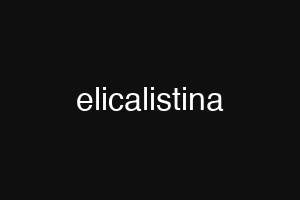 elicalistina