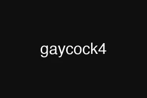 gaycock4