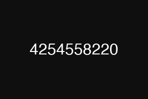 4254558220