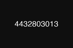 4432803013