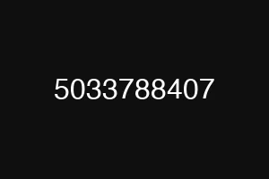5033788407