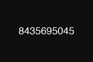 8435695045