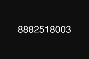8882518003