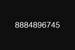 8884896745