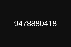9478880418